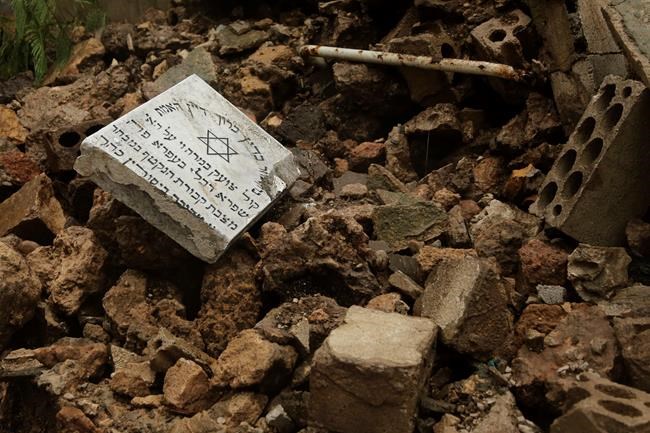 Storm topples wall, graves in old Jewish cemetery in Beirut | iNFOnews.ca
