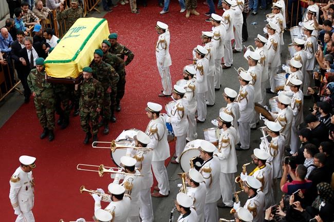 Hezbollah says commander killed by Syrian insurgent shelling | iNFOnews.ca CP1802398580