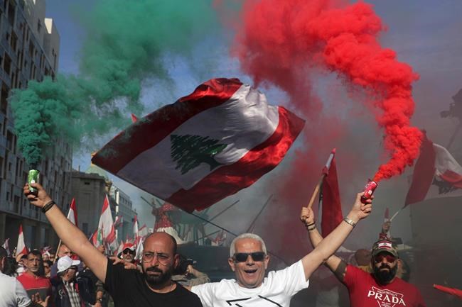 Parallel national day rallies by Lebanon protesters, leaders | iNFOnews.ca