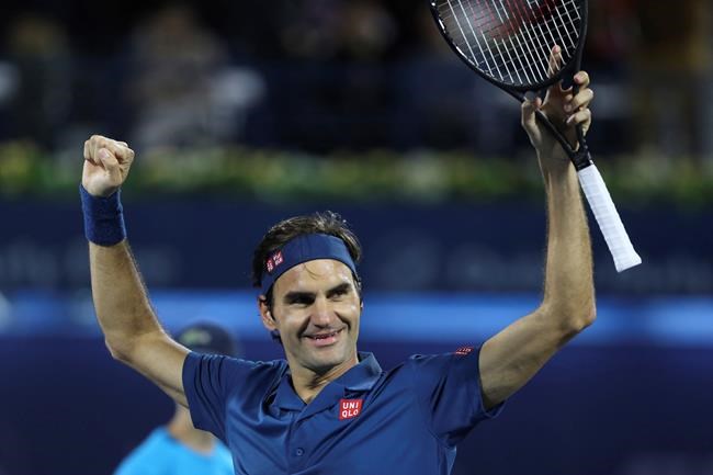 Federer wins Dubai final to join Connors in century club | iNFOnews.ca Federer wins Dubai final to join Connors in century club | iNFOnews.ca