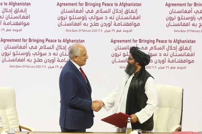 AP Explains: US-Taliban deal won't ensure peace for Afghans | iNFOnews.ca AP Explains: US-Taliban deal won't ensure peace for Afghans | iNFOnews.ca