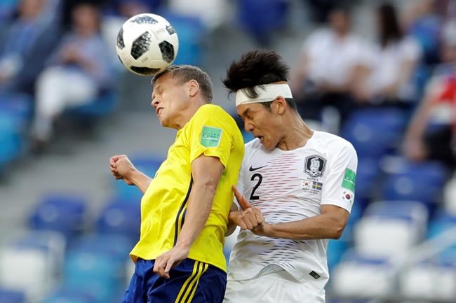 Sweden gets benefit of video review, beats South Korea 1-0 | iNFOnews.ca Sweden gets benefit of video review, beats South Korea 1-0 | iNFOnews.ca