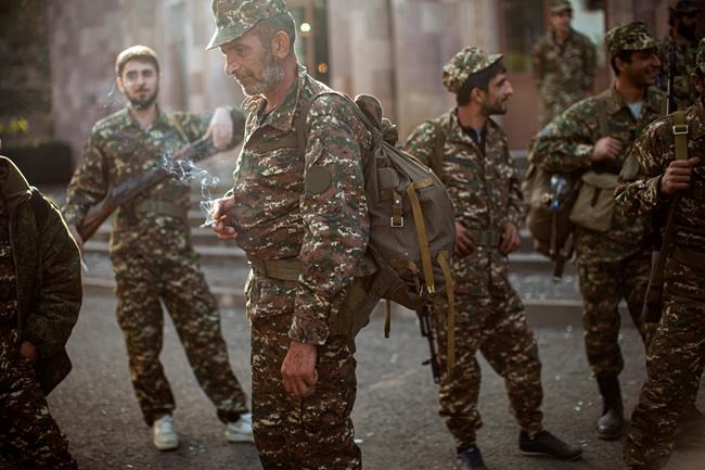 Armenia-Azerbaijan conflict draws in fighters from Mideast | iNFOnews.ca CP647006708