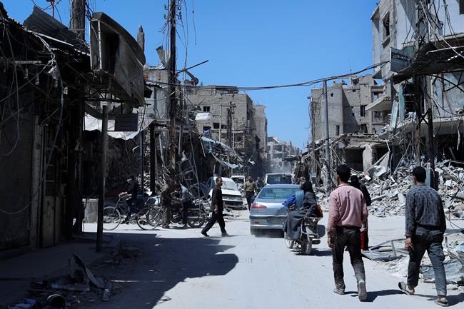 Correction: Syria-Destroyed Town story | iNFOnews.ca