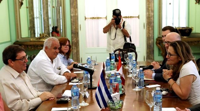 The Latest: Cuban, Canadian FMs meet to discuss Venezuela | iNFOnews.ca
