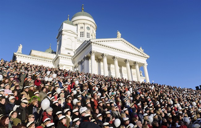 Year of celebrations for composer Jean Sibelius culminate in Finlandia song in Helsinki | iNFOnews.ca CP35613553