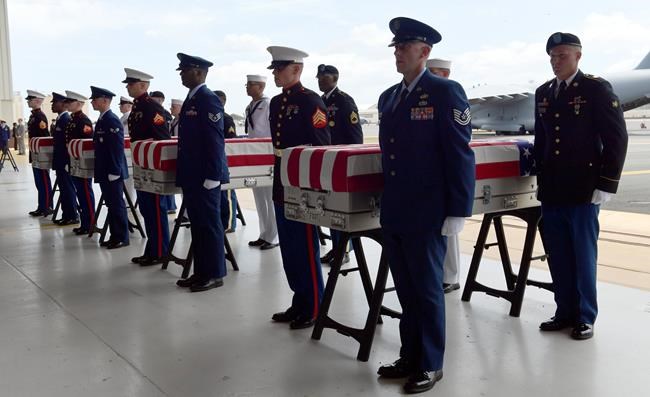 Remains from North Korea 'consistent with being Americans' | iNFOnews.ca Remains from North Korea 'consistent with being Americans' | iNFOnews.ca