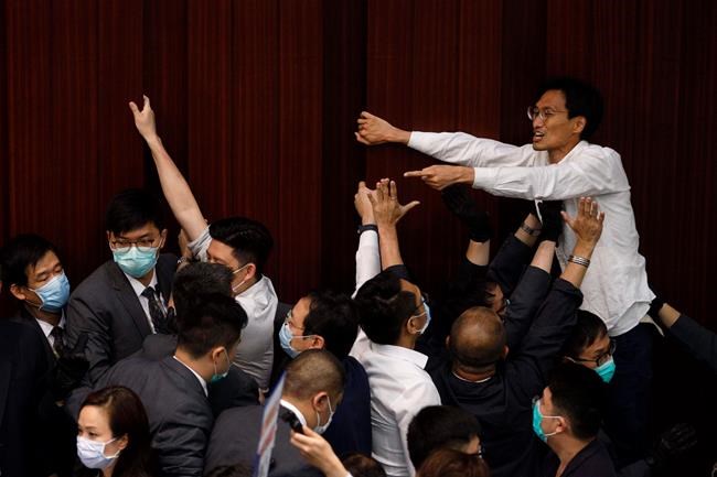 Hong Kong lawmakers arrested over disruption of legislature | iNFOnews.ca