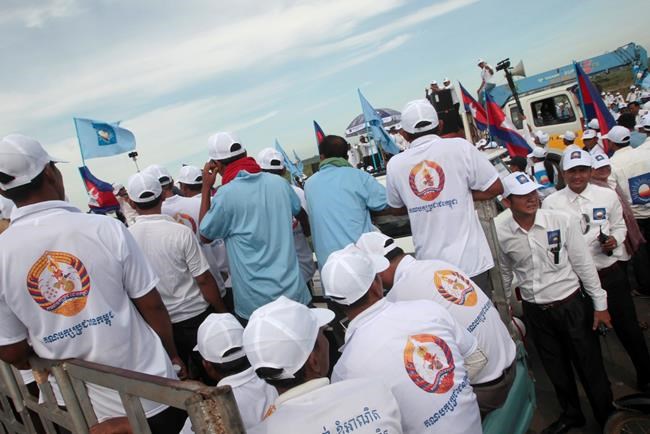 Cambodians rally ahead of polls as US warns of intimidation | iNFOnews.ca CP180271003