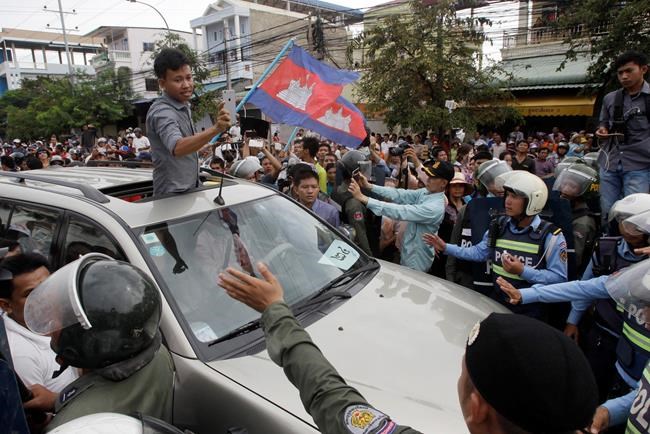 Cambodian police reach deal with opposition on protest | iNFOnews.ca