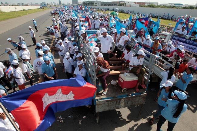 Cambodia's ruler warns opposition not to challenge vote | iNFOnews.ca CP240875794