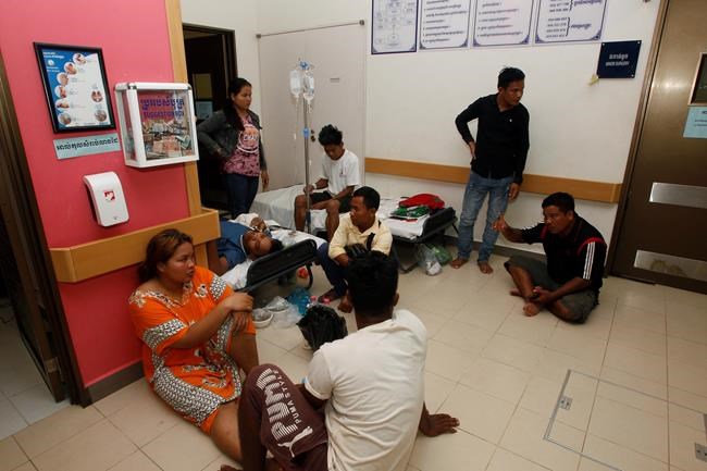 Building under construction topples in Cambodia, killing 17 | iNFOnews.ca CP213693872