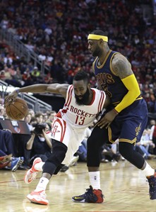 James Harden suspended 1 game for kicking LeBron James in the groin Sunday | iNFOnews.ca