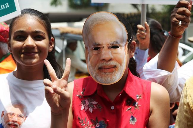 India's Modi paints image of Hindu ascetic called to power | iNFOnews.ca