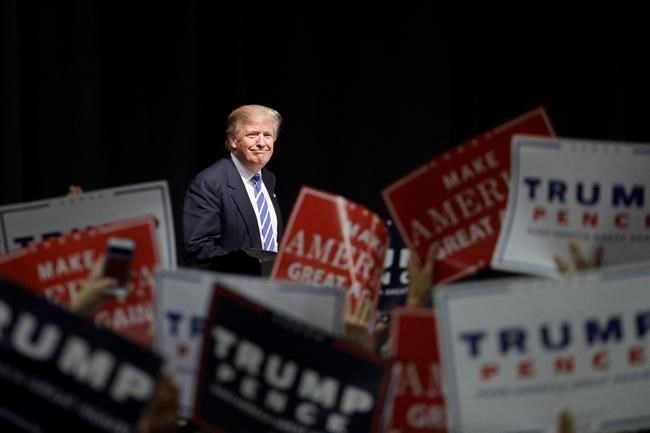 The Latest: Trump says he saved Machado's job | iNFOnews.ca