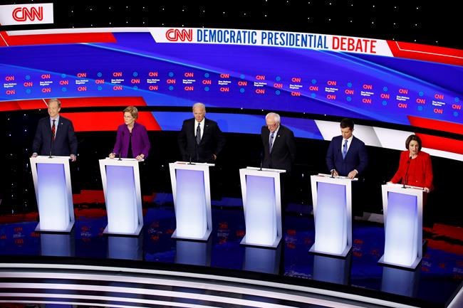 The Latest: Democratic debate ends with talk of hope for '20 | iNFOnews.ca The Latest: Democratic debate ends with talk of hope for '20 | iNFOnews.ca
