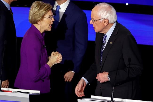 'You called me a liar,' Warren told Sanders post-Iowa debate | iNFOnews.ca