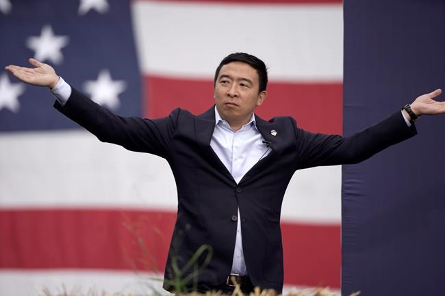 Yang’s 2020 campaign reports raising $10M in third quarter | iNFOnews.ca
