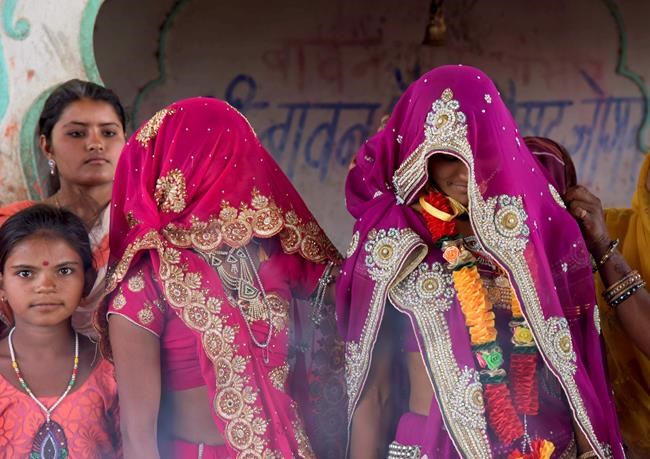 Child marriages decline, led by big fall in South Asia | iNFOnews.ca CP497146250
