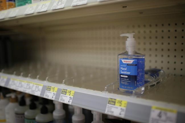 Looking for hand sanitizer? Good luck finding it | iNFOnews.ca