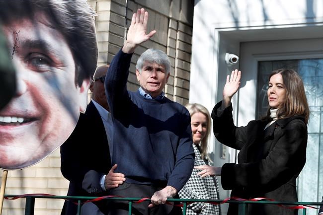 2-year lobbying effort pays off in freedom for Blagojevich | iNFOnews.ca CP1956090607