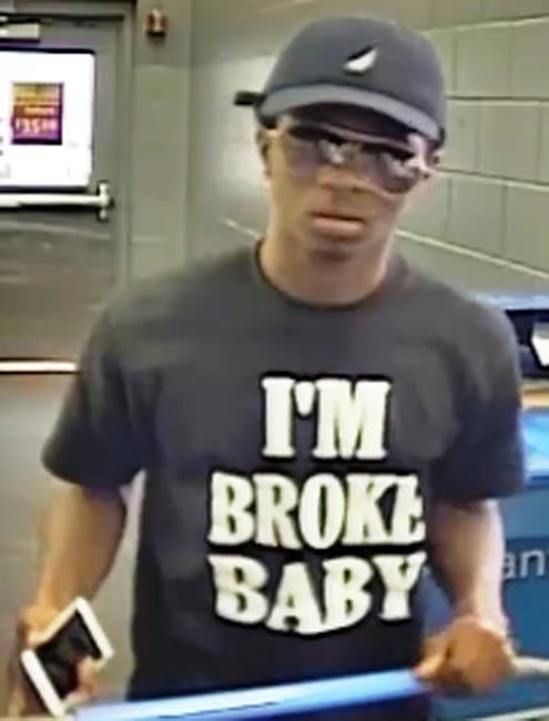 Police hunt suspected TV thief in 'I'm Broke Baby' T-shirt | iNFOnews.ca