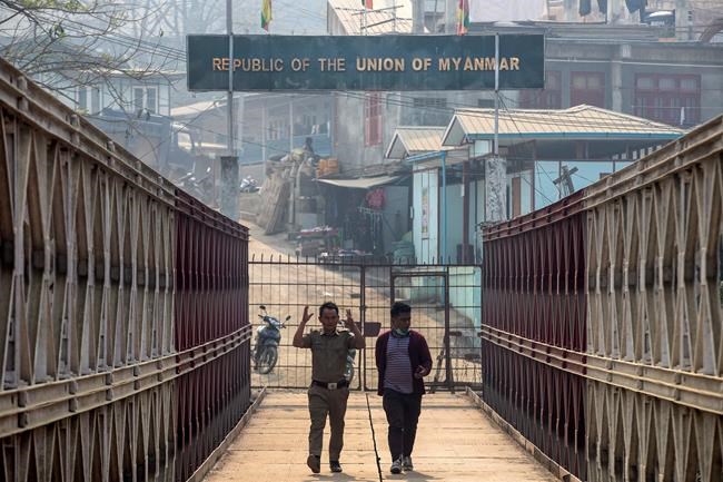 Fleeing coup, Myanmar police refugees in India seek asylum | iNFOnews.ca Fleeing coup, Myanmar police refugees in India seek asylum | iNFOnews.ca