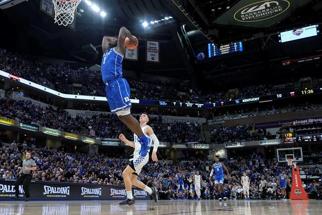 Fantastic freshmen help No. 4 Duke blow out No. 2 Kentucky | iNFOnews.ca