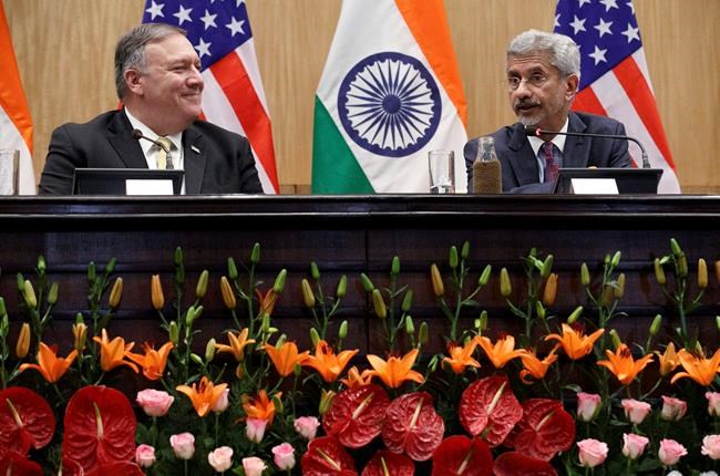 Pompeo meets Indian leaders amid trade tensions, Iran crisis | iNFOnews.ca Pompeo meets Indian leaders amid trade tensions, Iran crisis | iNFOnews.ca