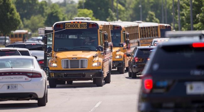 The Latest: Rep: "Hero teacher" released from hospital | iNFOnews.ca