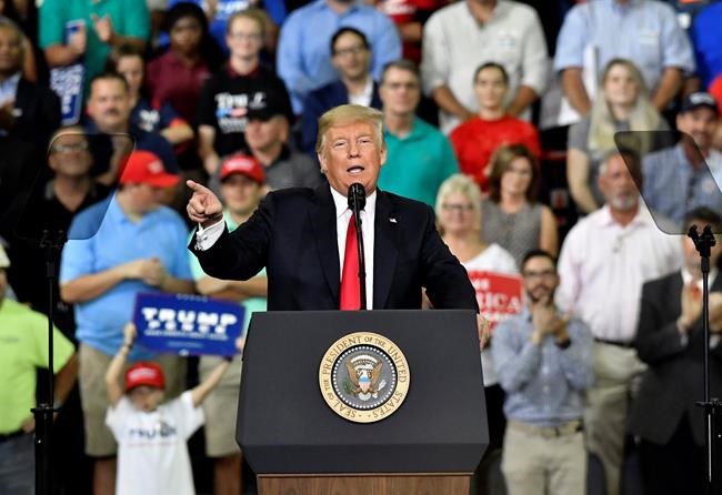 At rally, Trump urges Indiana voters to unseat Sen. Donnelly | iNFOnews.ca At rally, Trump urges Indiana voters to unseat Sen. Donnelly | iNFOnews.ca