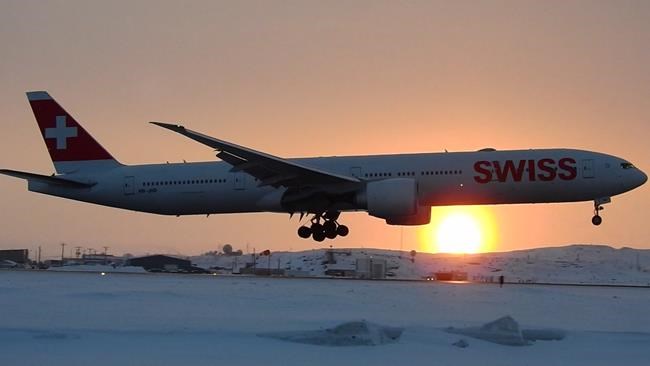 Flight from Zurich to L.A. diverts to Iqaluit after engine shuts down | iNFOnews.ca