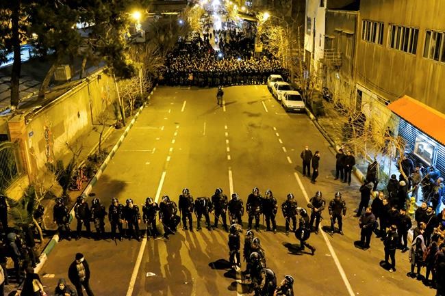 Anger in Iran over jet's downing; gunfire disperses protests | iNFOnews.ca