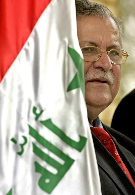 Kurdish leader Talabani, onetime hope for Iraqi unity, dies | iNFOnews.ca