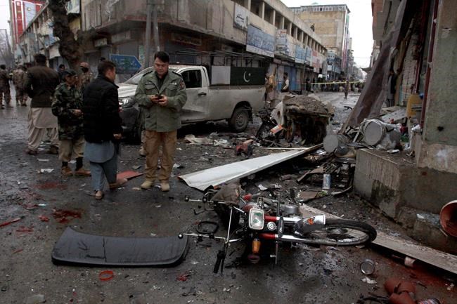 Bomb hits security forces in SW Pakistan; 2 dead, 12 wounded | iNFOnews.ca
