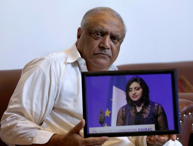 Daughter: Pakistan arrests rights activist in sedition case | iNFOnews.ca