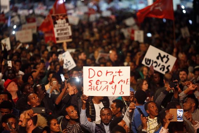The Latest: Israel-UN deal on African migrants suspended | iNFOnews.ca