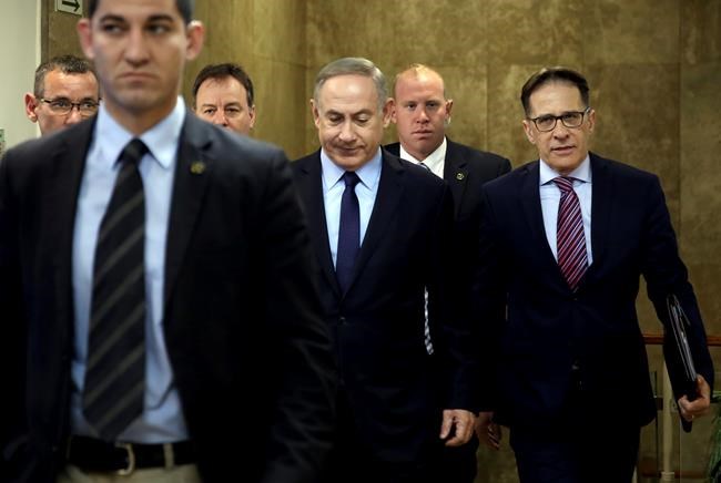 Israeli leader denies wrongdoing after police grilling | iNFOnews.ca