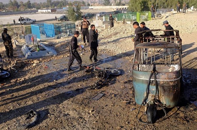 Bombing at funeral for Afghan official kills 17 | iNFOnews.ca