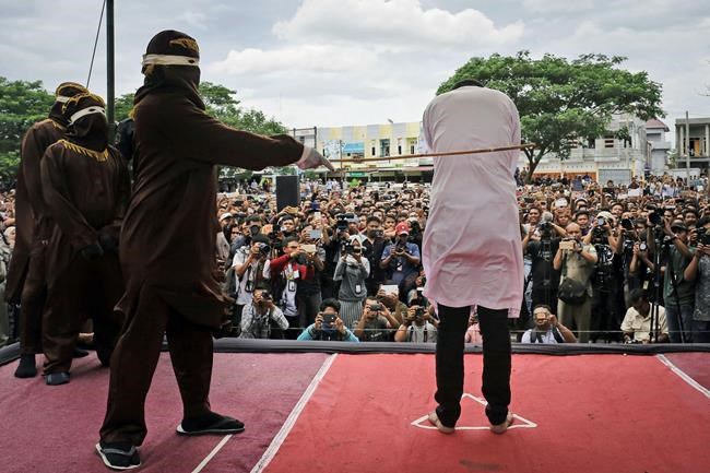 2 men in Indonesia caned dozens of times for gay sex | iNFOnews.ca
