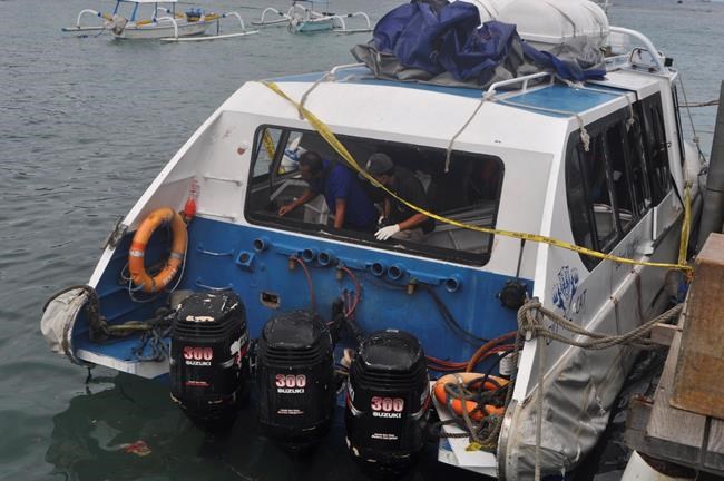 2 tourists killed in Bali boat explosion, many injured | iNFOnews.ca CP634299366