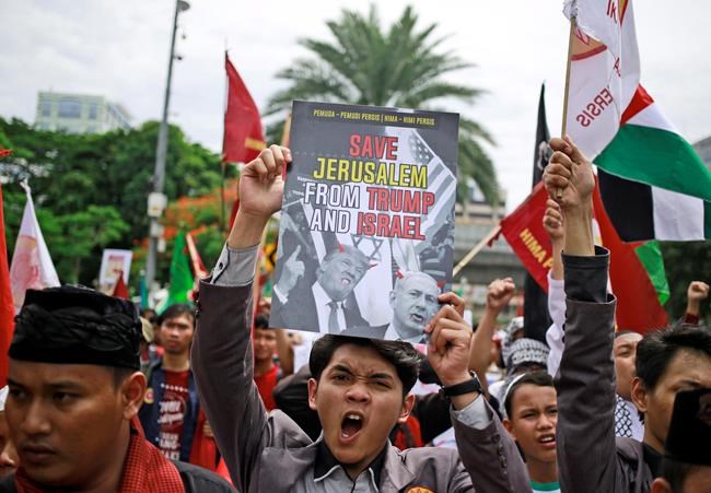 Indonesians burn US flags in 4th day of Jerusalem protests | iNFOnews.ca Indonesians burn US flags in 4th day of Jerusalem protests | iNFOnews.ca