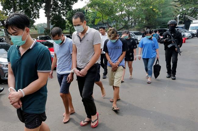 Indonesia arrests 85 Chinese nationals in phone scam | iNFOnews.ca CP1710066153
