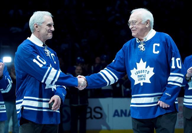 Former Maple Leafs captain George Armstrong dies | iNFOnews.ca CP1955931427