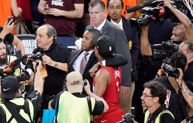 Raptors president Ujiri alleges he was assaulted by deputy at NBA Finals | iNFOnews.ca CP262327189