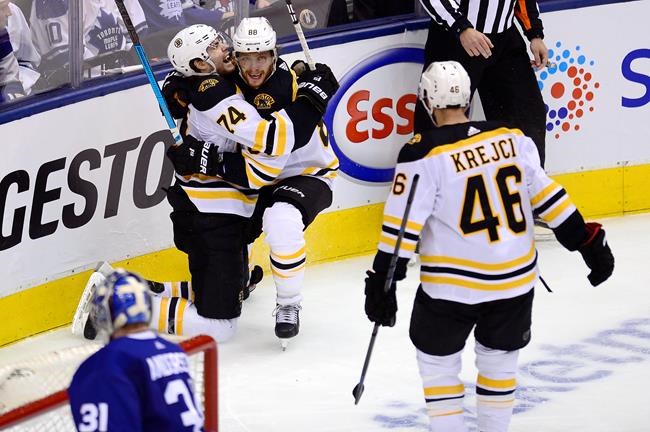 Marchand scores twice as Bruins force a seventh game with 4-2 win over Leafs | iNFOnews.ca