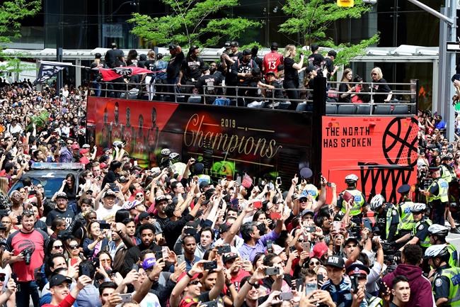 Employers take flexible approach to Raptors parade as huge numbers head downtown | iNFOnews.ca