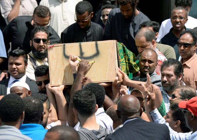 Pleas for better police training blend with tears at funeral of Somali-Canadian | iNFOnews.ca