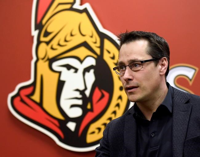 Boucher says Senators should be prepared to "start back at zero" next season | iNFOnews.ca CP1641692337