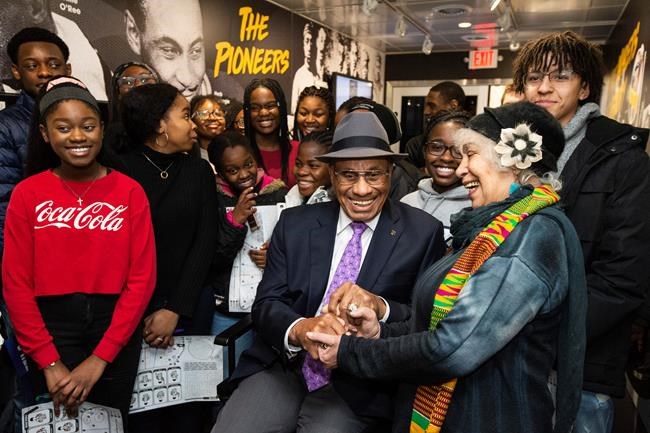 O'Ree, NHL's first black player, says more to be done to fight racism in sports | iNFOnews.ca CP863802906